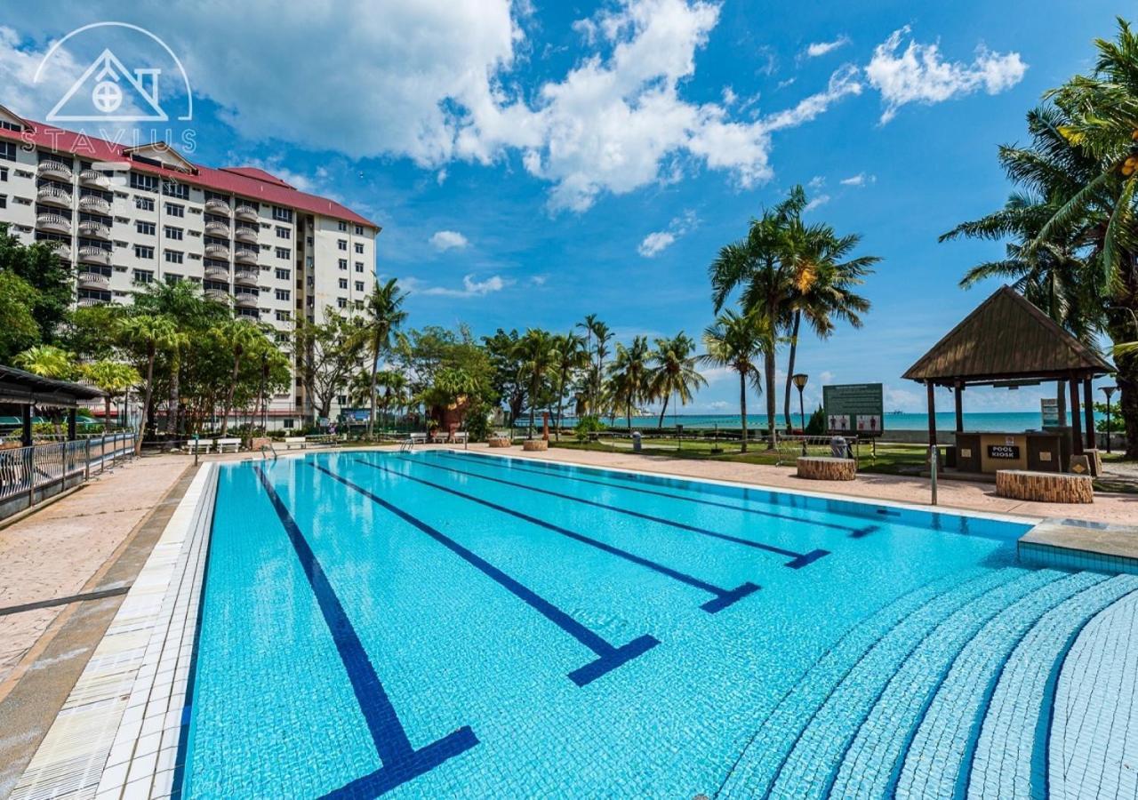 Port Dickson 6Pax 2Br Glory Beach Resort Seaview Bagian luar foto